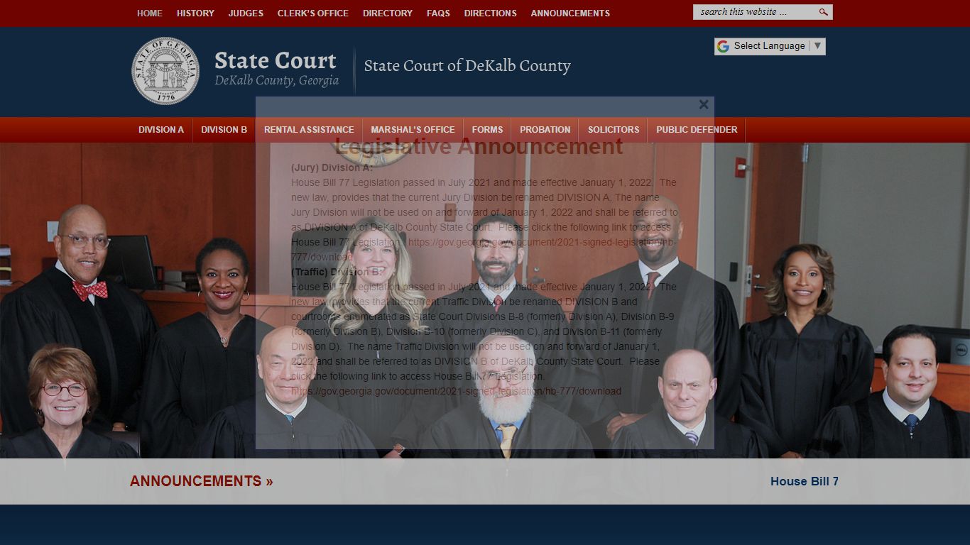 DeKalb County Georgia State Court